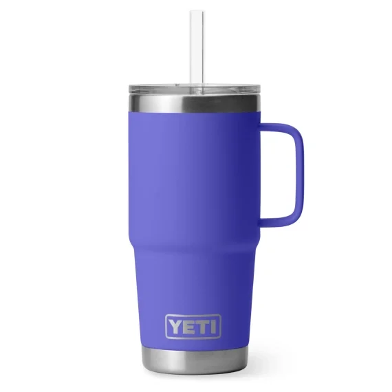Yeti Rambler 25 Oz Straw Mug - Ultra Marine Violet risnedsättning