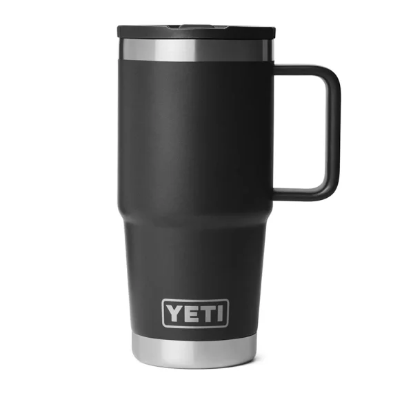 Yeti Rambler 20 Oz Travel Straw Mug - Black Fri frakt