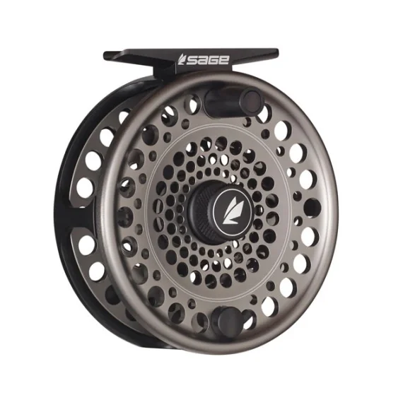 Sage Trout Spey Flugrulle Stealth Silver Extra rabatt