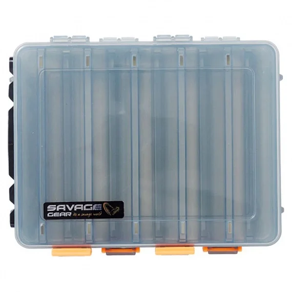 Endast idag Savage Gear Lurebox 2 Sided Smoke Short 20.5x17x4.8cm