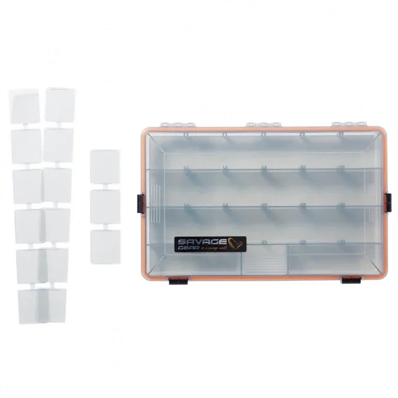 Savage Gear WP Lurebox 5B Smoke 35.5x23x5cm Sänkt pris