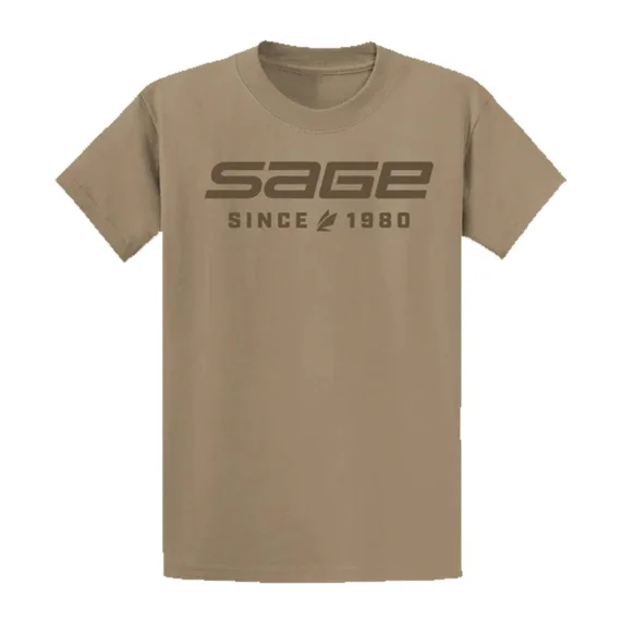 Sage Since 1980 T-shirt Sand Expressleverans