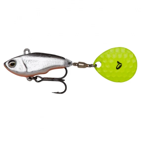 Säker betalning Savage Gear Fat Tail Spin 6,5cm, 16g Sinking - Söder Glitterfegis