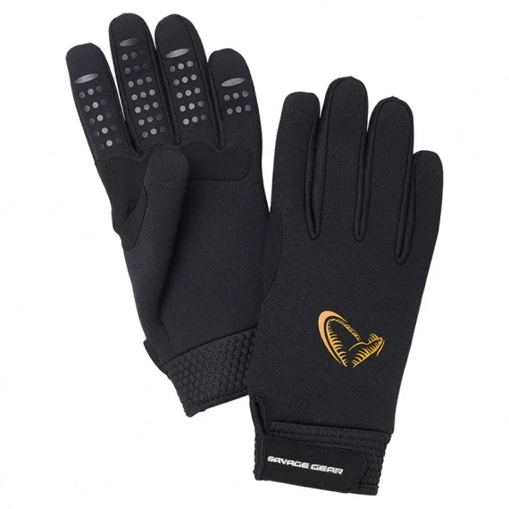 Köp online Savage Gear Neoprene Stretch Glove, Black