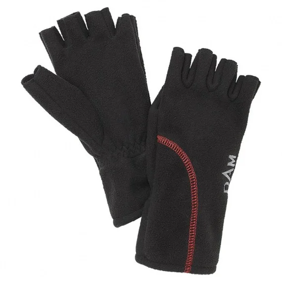 Populärt val DAM Windproof Half Finger, Black