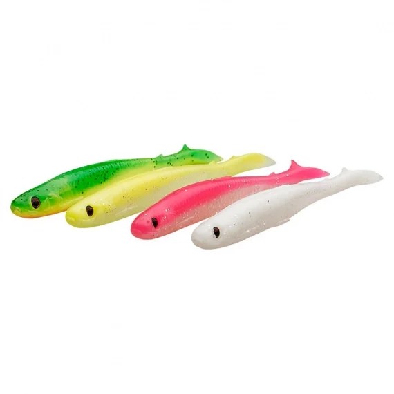 Begränsad tid Savage Gear Slender Scoop Shad (4-pack)