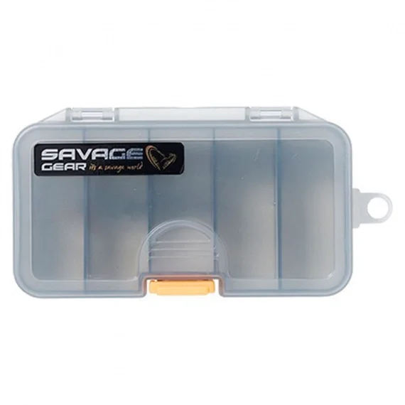 Begränsat antal Savage Gear Lurebox 1A Smoke 13.8x7.7x3.1cm
