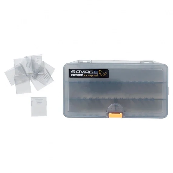 Savage Gear Lurebox 4B Smoke 21.4x11.8x4.5cm Rea