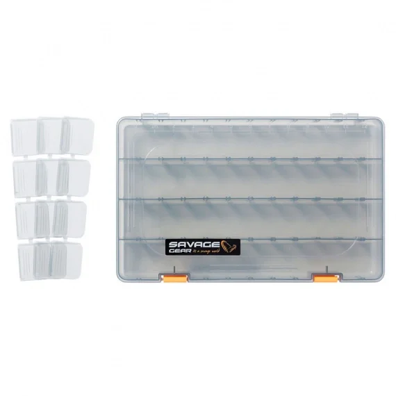 Savage Gear Lurebox 6B Deep Smoke 36x22.5x8cm Fynd