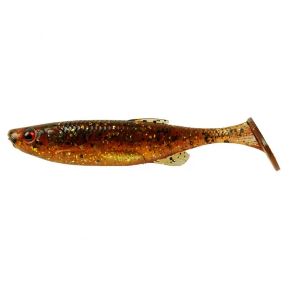 Savage Gear Fat Minnow T-Tail 10,5cm, 11g (5-pack) Motoroil UV I lager