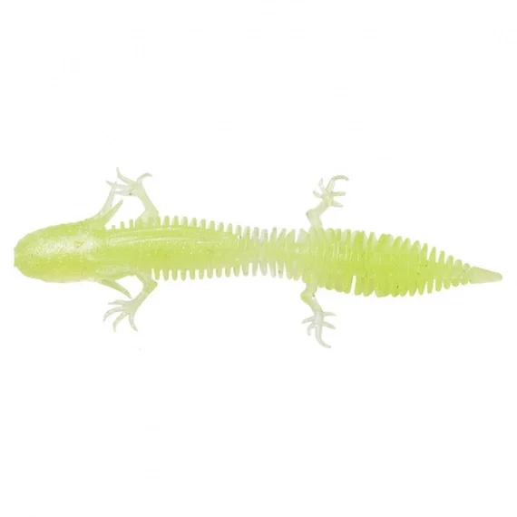 Savage Gear Ned Salamander 7,5cm, 3g Floating (5-pack) -Clear Chartreuse Sänkt pris
