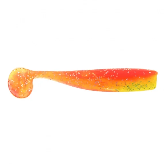 Köp online Lunker City Shaker Shad, 9,5cm, Atomic Chicken - (8-Pack)