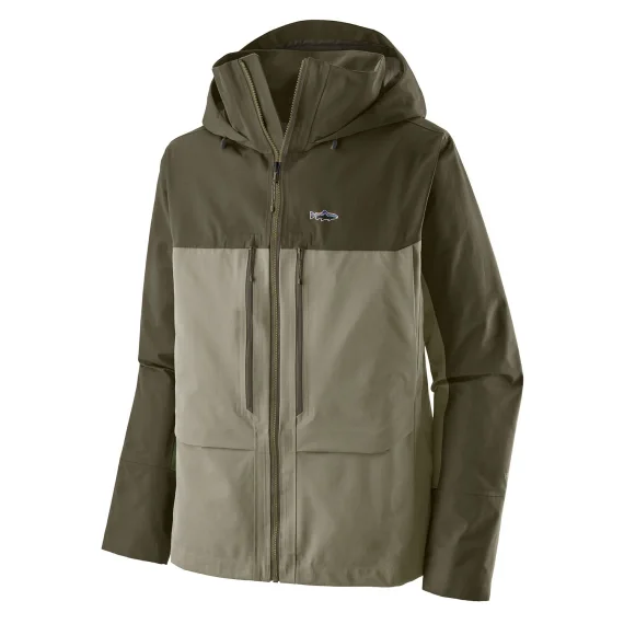 Premium Patagonia M's Swiftcurrent Wading Jacket River Rock Green