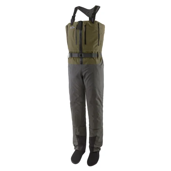 Patagonia M's Swiftcurrent Expedition Zip Front Waders Basin Green Nedsatt pris