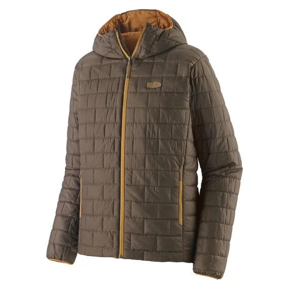 Begränsad tid Patagonia M's Nano Puff Fitz Roy Trout Hoody OTBR