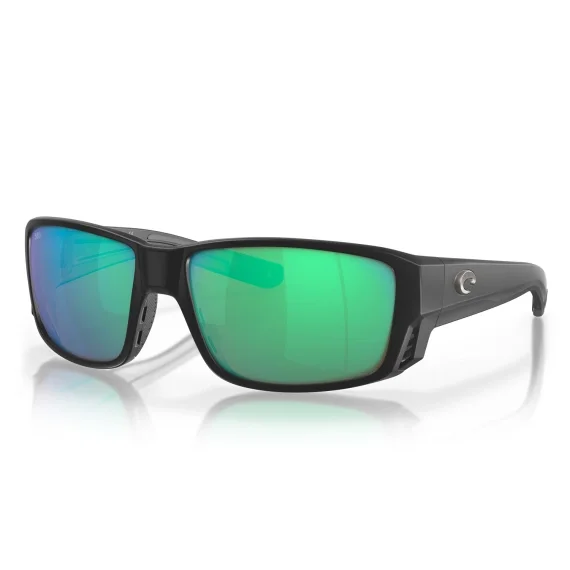Costa Tuna Alley Pro Matte Black Green Mirror 580G Snabb leverans