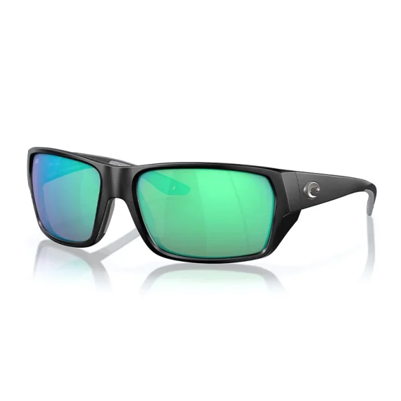 Costa Tailfin Matte Black Green Mirror 580G Erbjudandepris