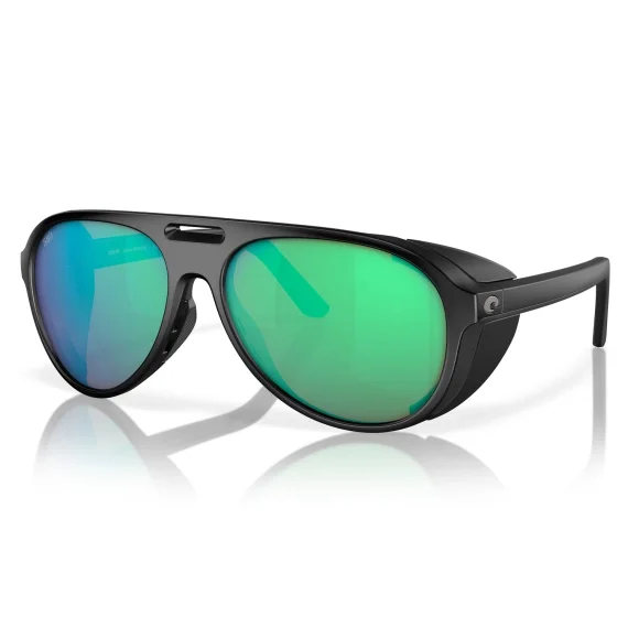 Costa Grand Catalina Matte Black - Green Mirror 580G Handla nu