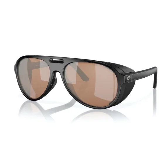Costa Grand Catalina Matte Black - Copper Silver Mirror 580G Fri frakt