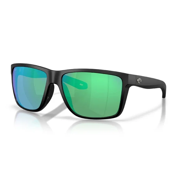 Costa Broadbill II XL - Matte Black - Green Mirror 580G Billig