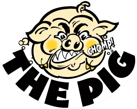 PIG Sticker Liten 15cm x 12cm Expressleverans