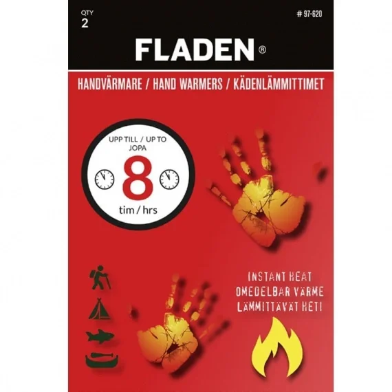 Fladen Handvärmare 5,5cm x 9,2cm (2-pack) Endast denna vecka
