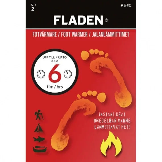 Fladen Fotvärmare 7cm x 9cm (2-pack) Rea