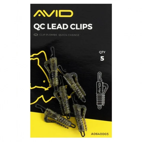 Premium Avid Terminal Tackle QC Lead Clip (5st)