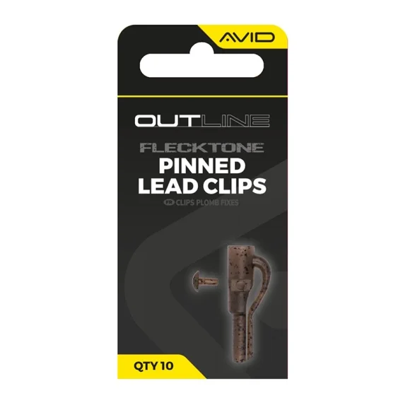 Avid Outline FleckTone Pinned Lead Clips Bästa pris