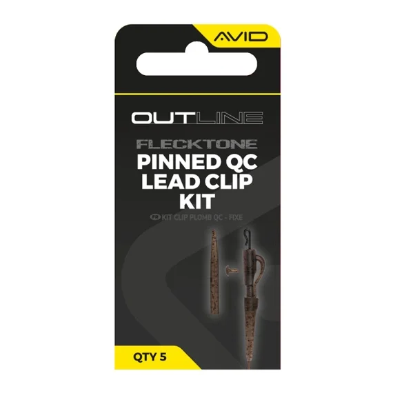 Avid Outline FleckTone Pinned QC Lead Clip Kit Kampanjpris