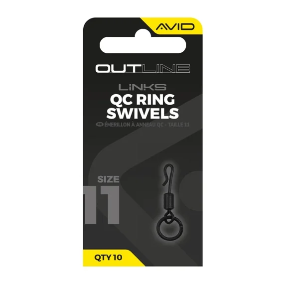 Avid Outline QC Ring Swivel - Size 11 Fri frakt