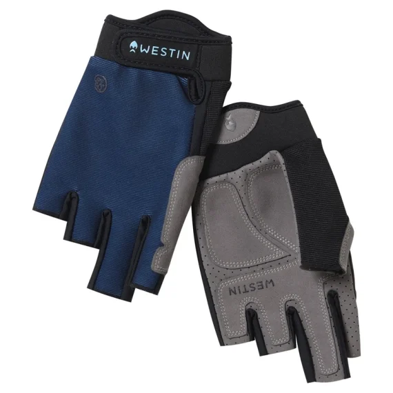 Westin Drip UPF Half Finger Glove Petrol Blue Sänkt pris