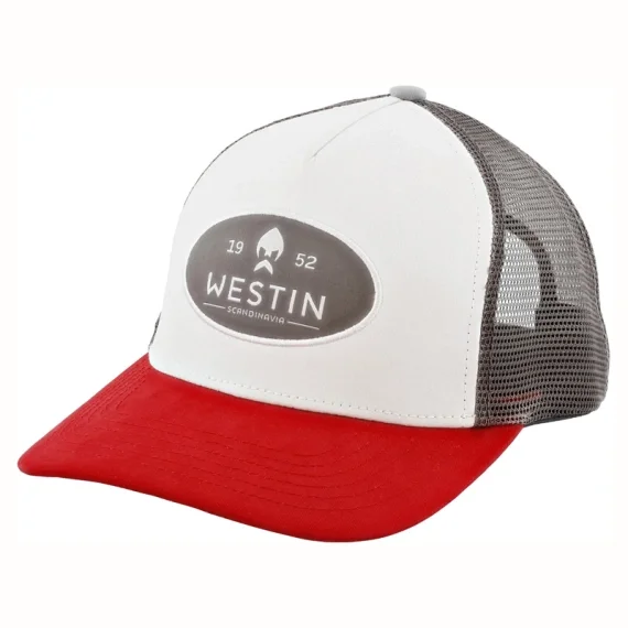Fynd Westin W6 Classic Cap One Size Silver Grey/Red