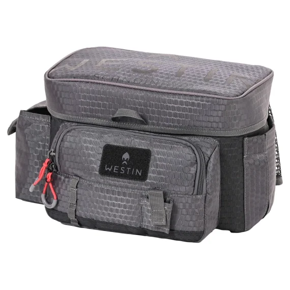 Westin W4 Waist Pack 4 Boxes Large Titanium Black Populärt val