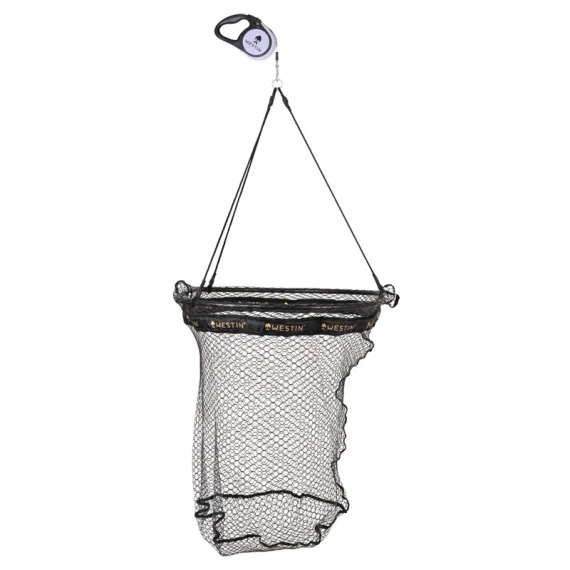 Handla nu Westin Foldable Retaining Net XL 70x60x70cm 5m Line W. Dog Leash