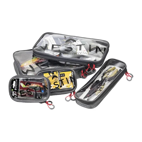 Lägg i varukorgen Westin W4 Clear Guard Pouch Set 5 Puches Titanium Black