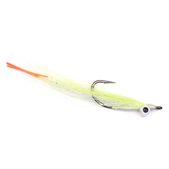 Snabb leverans Vision Perch - Ahven Clouser 2 Chartreuse #4