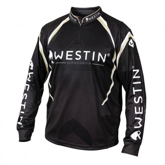 Fynd Westin LS Tournament Shirt Black/Grey