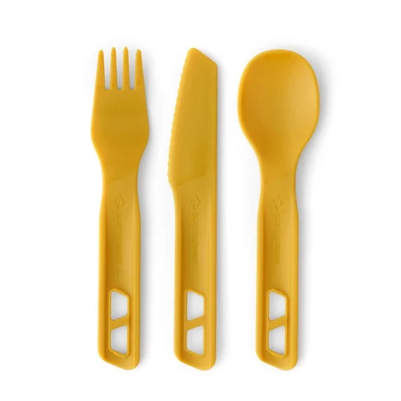 Fri frakt Sea To Summit Passage Cutlery Set 3pcs Yellow