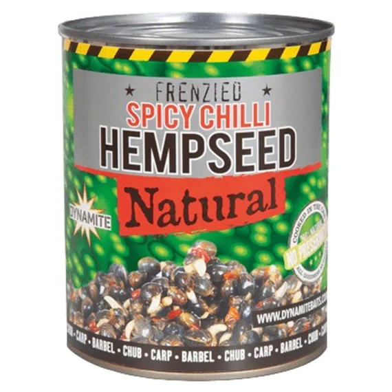 Kampanjpris Dynamite Baits Frenzied Hempseed Chilli Can 700g