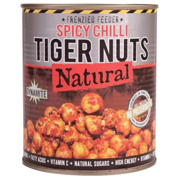 Säker betalning Dynamite Baits Frenzied Tiger Nuts Chilli Can 750g