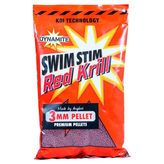 Extra rabatt Dynamite Baits Swim Stim Pellets Red Krill 900g