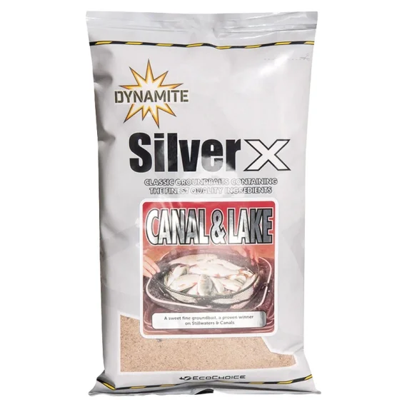 Dynamite Baits Silver X Canal & Lake 1kg Populärt val