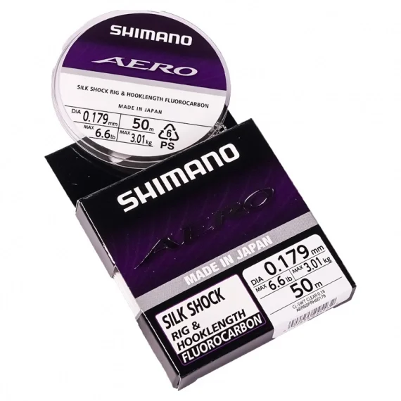 Populärt val Shimano Line Aero Slick Shock Fluo LD Grey