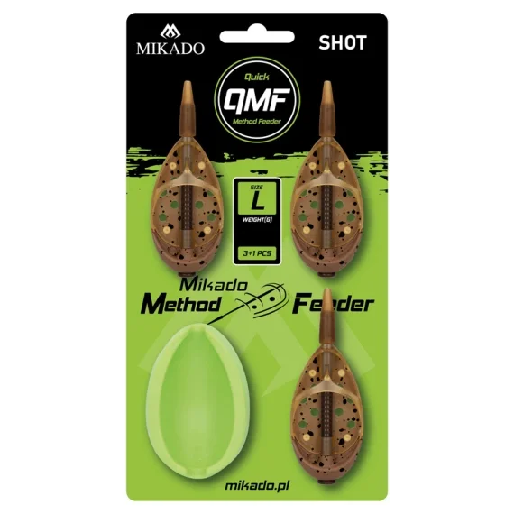 Kampanj Mikado Method Feeder Shot Q.M.F. Set L