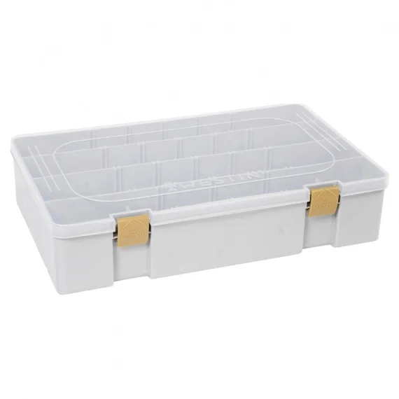 Westin W3 Tackle Box 36x22,5x8cm Grey/Clear Säker betalning