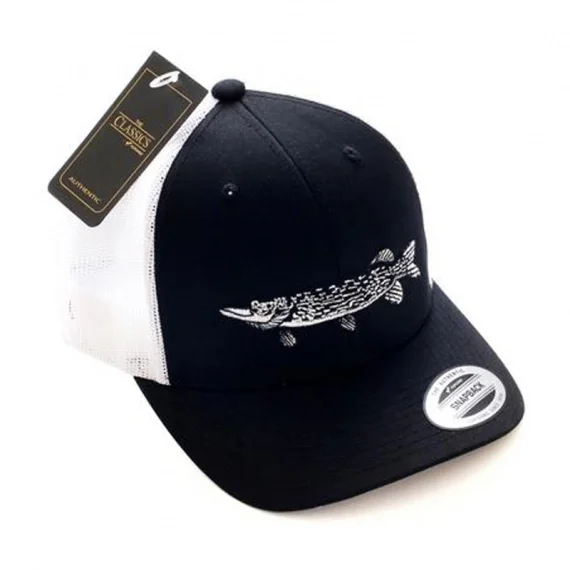 Utförsäljning Wolfcreek Pike Logo Trucker Snapback, Black/White, One Size