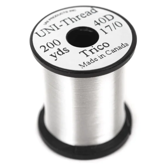 UNI Trico Thread 40D White 200yds Billig