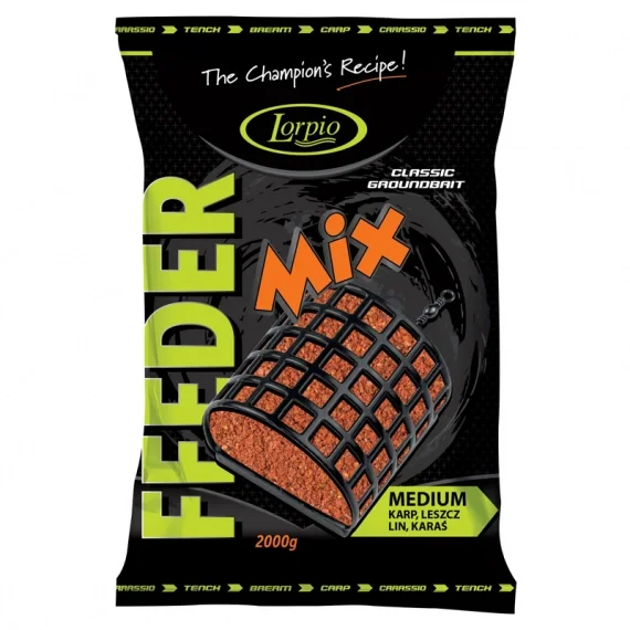 Beställ idag Lorpio Groundbait Feeder Mix 2kg - Medium