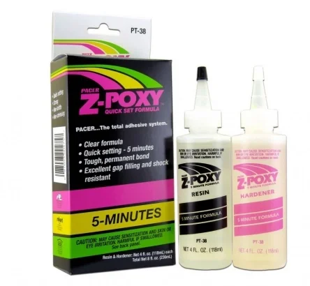 Pacer Z-Poxy Snabbepoxy 236ml Kampanj
